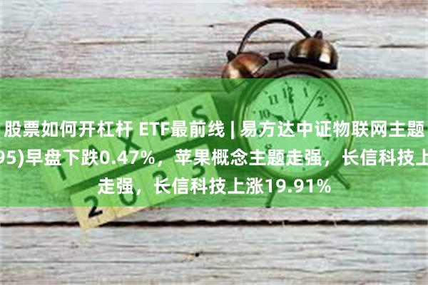 股票如何开杠杆 ETF最前线 | 易方达中证物联网主题ETF(159895)早盘下跌0.47%，苹果概念主题走强，长信科技上涨19.91%