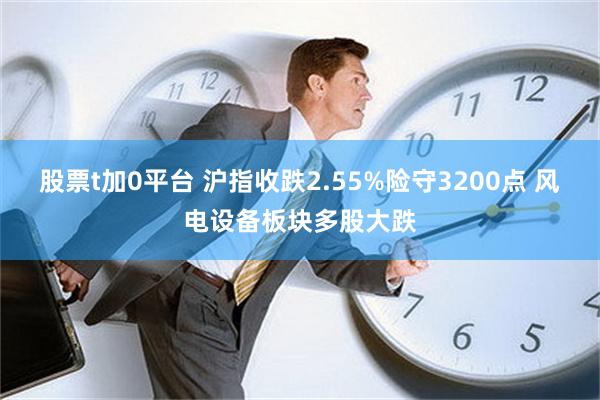 股票t加0平台 沪指收跌2.55%险守3200点 风电设备板块多股大跌