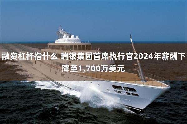 融资杠杆指什么 瑞银集团首席执行官2024年薪酬下降至1,700万美元